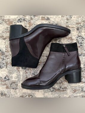 Zara women’s patent leather boots